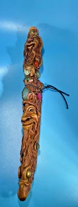 Vintage Handcrafted Brazilian Ritual Tramontina Serrated Knife souvenir. - Picture 1 of 8