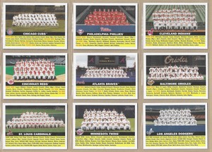 2005 TOPPS HERITAGE TEAM CARDS (TC) - PICK ANY TEAM(S) YOU WANT - FREE SHIP