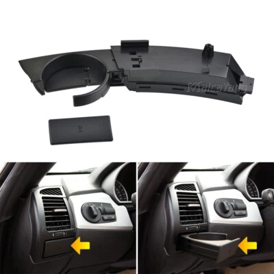 Left Side For BMW Z4 E85 2002-2008 Z4 E86 2005-2008 Retractable Cup Holder - Image 1 of 4