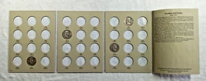 Conjunto de 4 monedas incompletas de medio dólar Ben Franklin 1948-1963 de Estados Unidos - Imagen 1 de 12