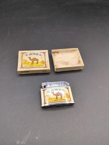 Vintage Modern Camel Lighter Made In Japan. With Box - Picture 1 of 3