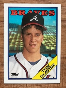 1988 TOPPS TOM GLAVINE ROOKIE CARD No.779 Atlanta Braves - Picture 1 of 2