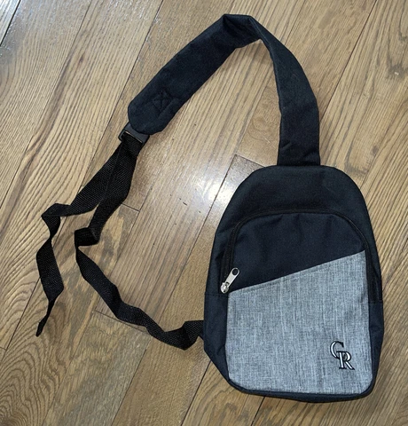Colorado Rockies King Soopers Zippered One Strap Sling Bag/ Tote/ Purse MLB Cover