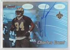 2002 Bowman's Best Charles Grant #127 Rookie Auto RC