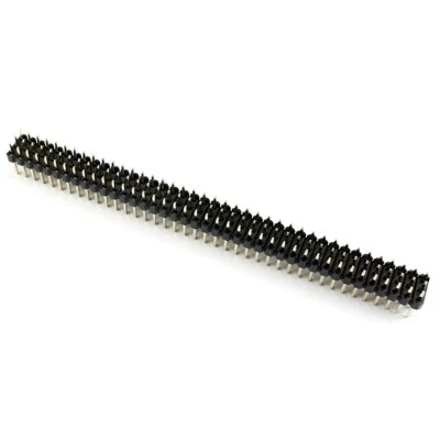 Stiftleiste 2.54 mm - 3 x 40 pins 3-reihig stehend - Leiterplatten Buchsenleiste - Bild 1 von 2