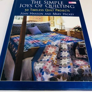 VTG THE SIMPLE JOYS OF QUILTING HB Book  30 Quilt Projects That Patchwork Place - Picture 1 of 8