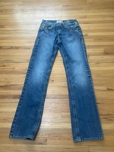 Ariat M5 Slim Gambler Stackable Straight Leg Jean Men's 30|38 Blue Denim Cotton - Picture 1 of 12
