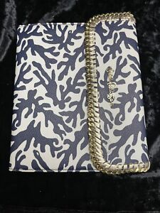 Lily Pulitzer Chain Link Mail Treasure IPad Tablet Case Navy Coral Pattern