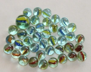 Vintage Glass Cat Eyes Marble Lot .5"-.988"-G3 - Picture 1 of 6