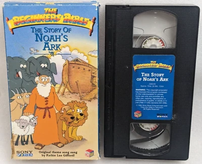 Beginners Bible The Story of Noah's Ark (VHS, 1995, Slipsleeve) - Image 1 of 4