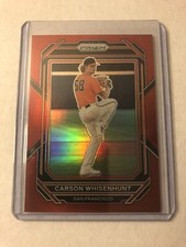 Carson Whisenhunt 2023 Red Panini Prizm 86/199 Rookie