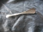 Antique silver plated ladies shoe horn.