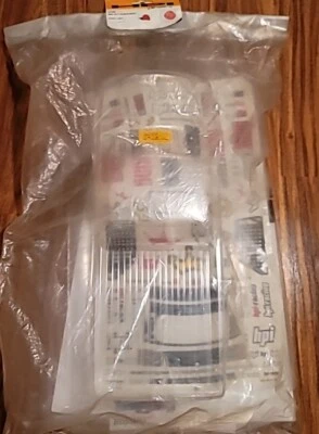 HPI Body Clear Mini GT-1 Wheely King 4wd Monster Truck Rare Vintage Rc 7122 - Image 1 of 2