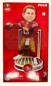 Brock Purdy NFL FOCO #13 San Francisco 49ers Banner Series Bobblehead. - Picture 1 of 3