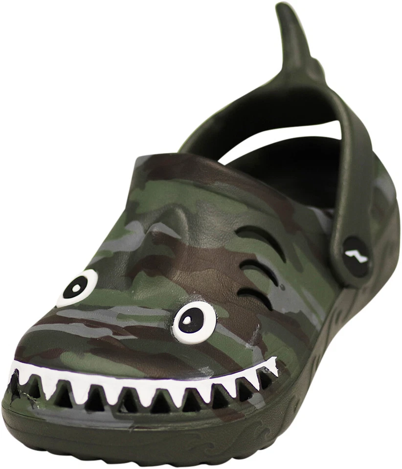 Norty Niño Niña Niños Pequeños Niños Divertidos Sandalia Sin Cordones Zapatilla Zueco Zapato Foto 1 de 1