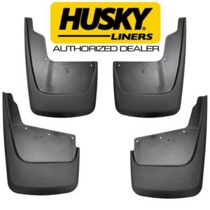 HUSKY Mud Guards Front & Rear Flaps for 20-25 Chevy Silverado 2500HD 3500HD SRW - Picture 1 of 7