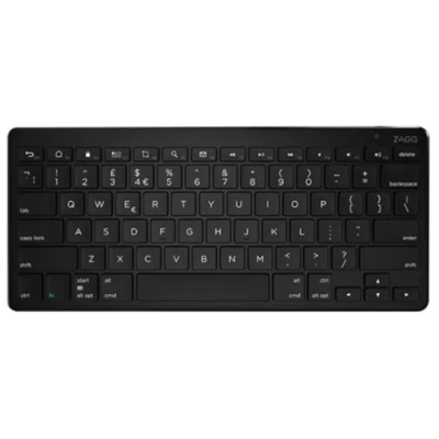 ZAGG Drahtlose Bluetooth Tastatur für Laptop Tippen Lebensgroß Tasten UK Qwerty - Bild 1 von 4