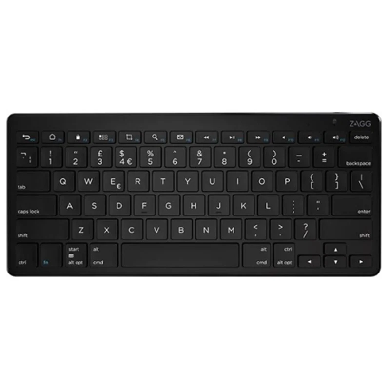 Zagg Kabellose Bluetooth Tastatur Für Laptop Tippen Vollformat Tasten UK QWERTY - Bild 1 von 4