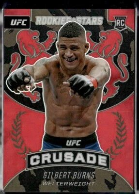 2021 PANINI CHRONICLES ROOKIES & STARS CRUSADE RED #222 GILBERT BURNS RC /149 - Image 1 of 2