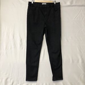 New Look Jeans Womens UK 16 Black Lift & Shape Pockets Cotton Stretch Skinny