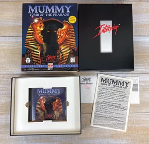 Mummy: Tomb of the Pharaoh [Juego PC Big Box CD Rom, 1996] Interplay Adventure - Imagen 1 de 3
