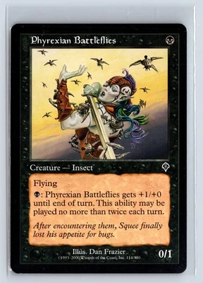 (3x) PHYREXIAN BATTLEFLIES - Invasion – MTG Magic the Gathering Card - Common - Image 1 of 4