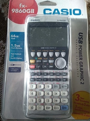 Casio FX-9860GII Grafikfähiger Taschenrechner - Bild 1 von 3