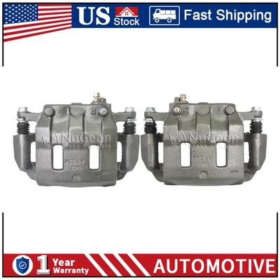 Front Left Right Disc Brake Caliper 2x for 2004 -2009 Chevrolet W3500 Tiltmaster - Image 1 of 4