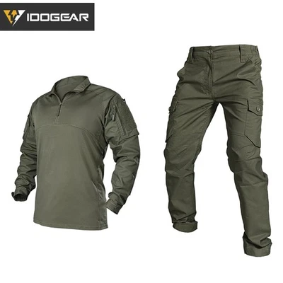 Conjunto de ropa uniformes de combate IDOGEAR BSR camisa EDW pantalones ropa uniforme de caza Foto 1 de 4
