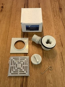 Kaskade Horizontale Feuchtraum Duschablauf Falle für Fliesen 40L/min 148mm - Neu - Bild 1 von 5