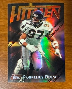 1997 Topps Finest - Cornelius Bennett #83 Refractor - Picture 1 of 2