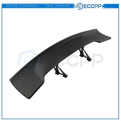 57 Inch ABS Rear Wing Gt Style Spoiler Universal w/ 2 Leg Stand Mounting Foto 1 de 4