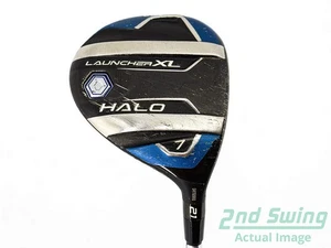 Cleveland Launcher XL Halo Fairway Wood 7 Wood 7W 21° Graphite Ladies Right 41.5 - Picture 1 of 8