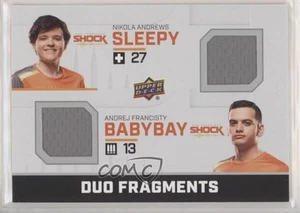 2019 Upper Deck Overwatch League Duo Fragments Sleepy babybay #DF-NA - Picture 1 of 4