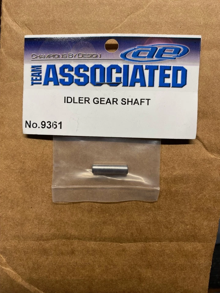 Vintage RC Team Associated 9361  Idler Gear Shaft RC10 B4 T4 SC10 NIP - Image 1 of 1