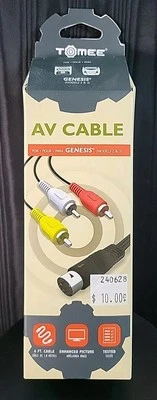TOMEE - SEGA Genesis Model 2 & 3 - 6FT AV Cable - BRAND NEW  - Image 1 of 2
