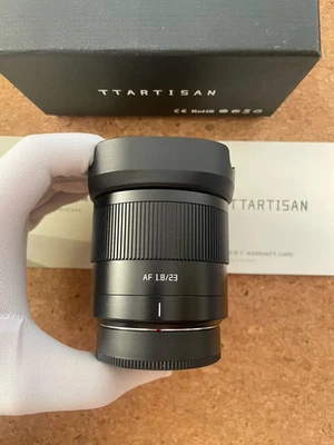 TTArtisan AF 23mm F1.8 ED APS-C Prime Lens for Fuji X Mount Cameras - Image 1 of 4