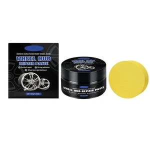 Pasta de reparación de cubo de rueda para cuidado de ruedas de coche crema limpieza y pulido - Imagen 1 de 13
