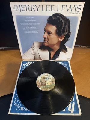 Jerry Lee Lewis - The Best of Volume II - LP Record B2 VG Foto 1 de 2