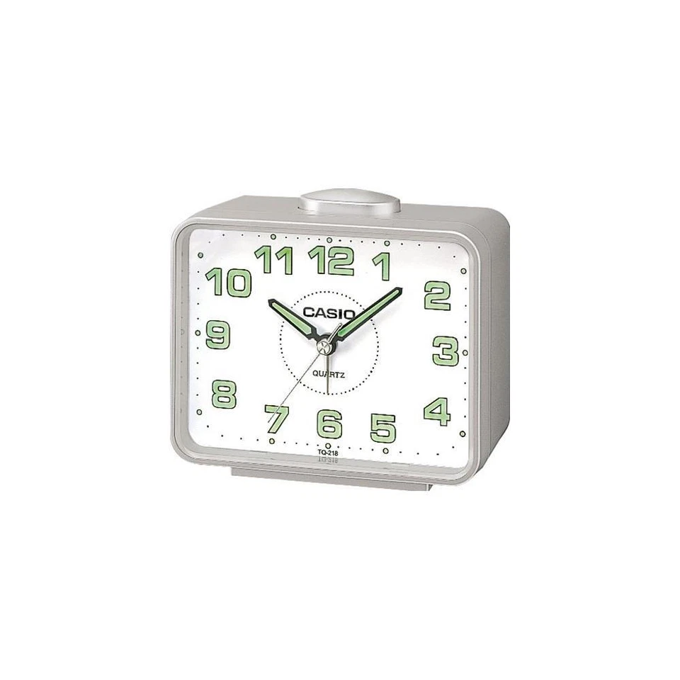 Casio Tq-218-8ef - Sveglia analogica al Quarzo con ripetizione Allarme (f2t)