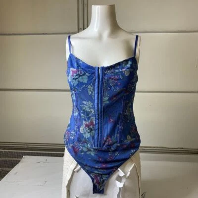 Body para mujer FREE PEOPLE Intimately Night estampado ritmo talla L Foto 1 de 4