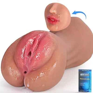 Lifelike Male Toy Pocket Pussy6 with Tongue and Teeth-Realistic Stroker for Men1 - Picture 1 of 6