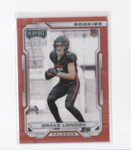 DRAKE LONDON 2022 PANINI CHRONICLES PLAYOFF FOOTBALL ROOKIE CARD-SHIPS FREE - Picture 1 of 23