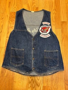 Chaleco Levi's Denim Motocicleta Motociclista’s Club GWRRA Ciclistas Dayton Ohio M/L - Imagen 1 de 9