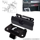 2PC Glove Box Lock Catch for BMW High Quality ABS Plastic Material Black Color