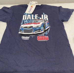 Nascar Dale Earnhardt JR National Guard Racing #88 Blau T-Shirt Jugend L Neu - Bild 1 von 6