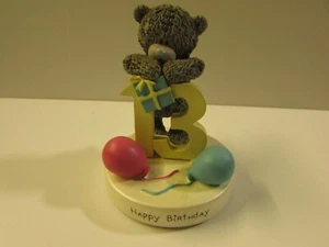 *LOOK* Lovely Cond ME TO YOU Tatty Teddy HAPPY 13th BIRTHDAY Figurine FREE P+P - Bild 1 von 4