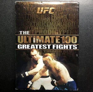 UFC: The Ultimate 100 Greatest Fights (DVD, 8-Disc Set) MMA Fighting Box Set - Imagen 1 de 4