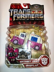 New. Transformers revenge of the fallen. Autobot Skids & Mudflap-Ice Cream truck