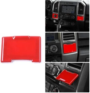 Cubierta de enchufe de toma de corriente de control central para Ford F150 F-150 2015 + rojo - Imagen 1 de 7